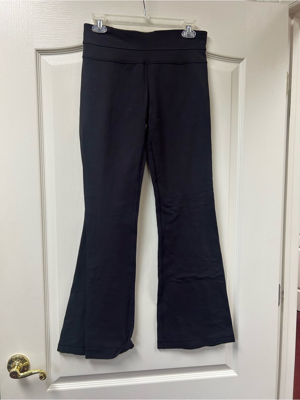 lululemon athletica Black Flared Leggings